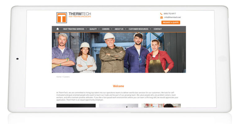 ThermTech employee marketing