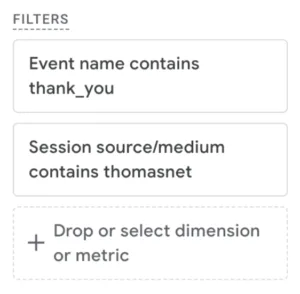 ga4 explore report filters